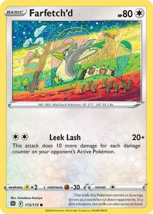 Farfetch'd - 115/172 [SWSH09: Brilliant Stars]