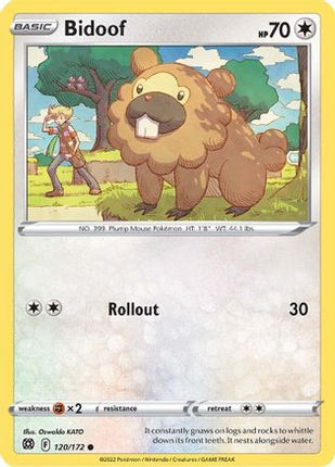 Bidoof - 120/172 [SWSH09: Brilliant Stars]