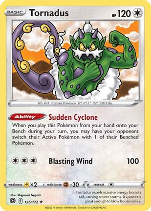 Tornadus - 126/172 [SWSH09: Brilliant Stars]