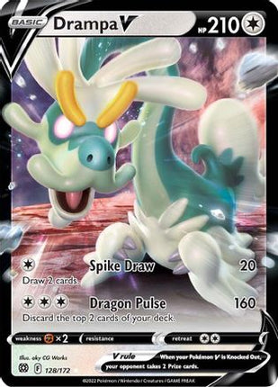 Drampa V - 128/172 [SWSH09: Brilliant Stars] Holofoil
