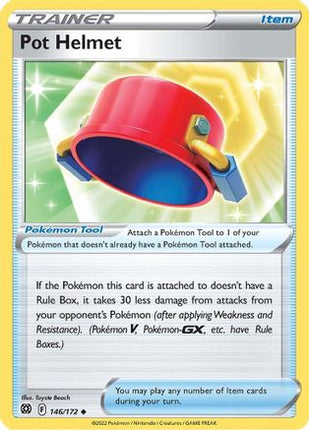 Pot Helmet - 146/172 [SWSH09: Brilliant Stars] Reverse Holofoil