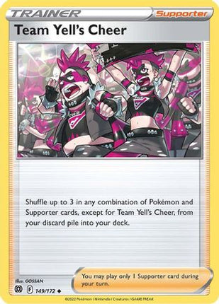 Team Yell's Cheer - 149/172 [SWSH09: Brilliant Stars]