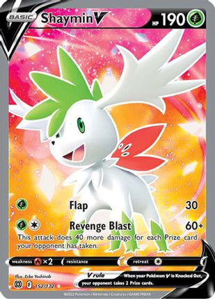 Shaymin V (Full Art) - 152/172 [SWSH09: Brilliant Stars] Holofoil