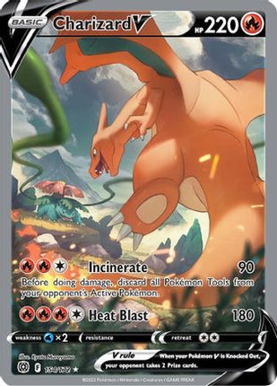 Charizard V (Alternate Full Art) - 154/172 [SWSH09: Brilliant Stars] Holofoil