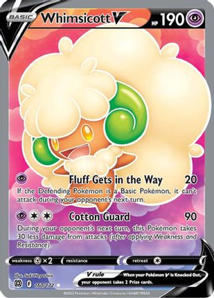 Whimsicott V (Full Art) - 160/172 [SWSH09: Brilliant Stars] Holofoil