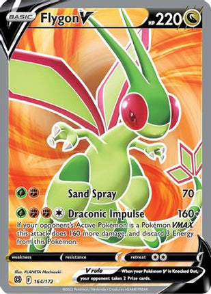 Flygon V (Full Art) - 164/172 [SWSH09: Brilliant Stars] Holofoil