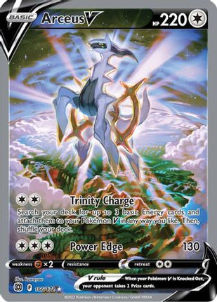 Arceus V (Alternate Full Art) - 166/172 [SWSH09: Brilliant Stars] Holofoil