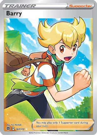 Barry (Full Art) - 167/172 [SWSH09: Brilliant Stars] Holofoil