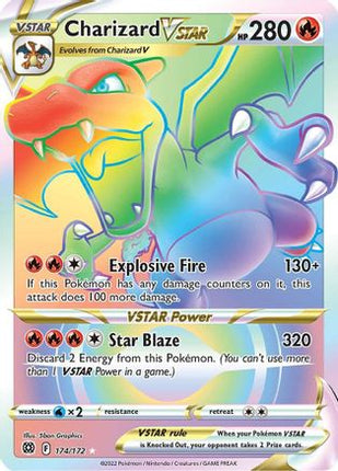 Charizard VSTAR (Secret) - 174/172 [SWSH09: Brilliant Stars] Holofoil
