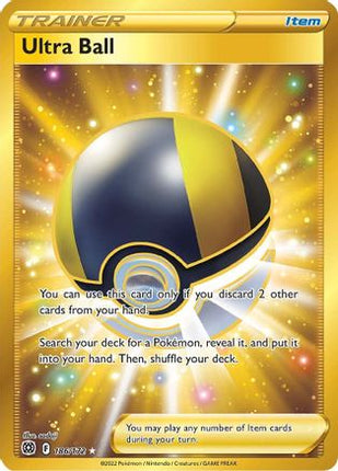 Ultra Ball (Secret) - 186/172 [SWSH09: Brilliant Stars] Holofoil
