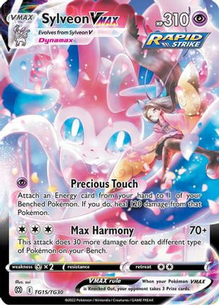 Sylveon VMAX - TG15/TG30 [SWSH09: Brilliant Stars Trainer Gallery] Holofoil