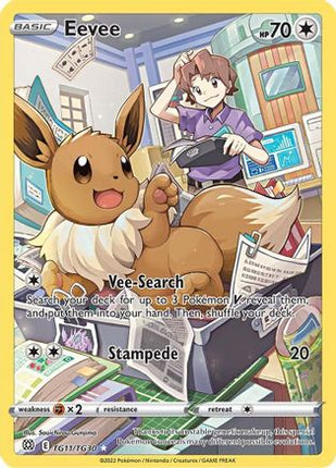 Eevee - TG11/TG30 [SWSH09: Brilliant Stars Trainer Gallery] Holofoil