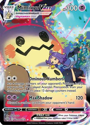 Mimikyu VMAX - TG17/TG30 [SWSH09: Brilliant Stars Trainer Gallery] Holofoil