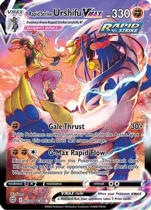 Rapid Strike Urshifu VMAX - TG21/TG30 [SWSH09: Brilliant Stars Trainer Gallery] Holofoil