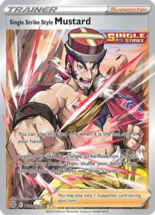 Single Strike Style Mustard - TG28/TG30 [SWSH09: Brilliant Stars Trainer Gallery] Holofoil