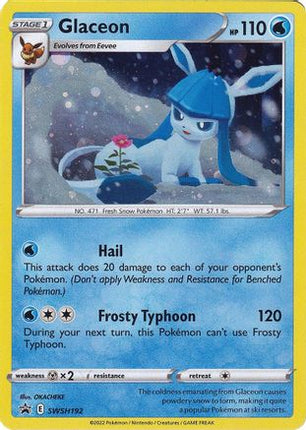 Glaceon - SWSH192 - SWSH192/null [SWSH: Sword & Shield Promo Cards] Holofoil