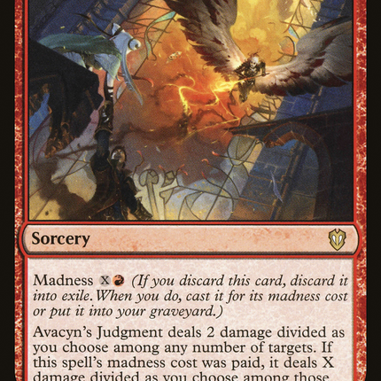 Avacyn's Judgment [Crimson Vow Commander]