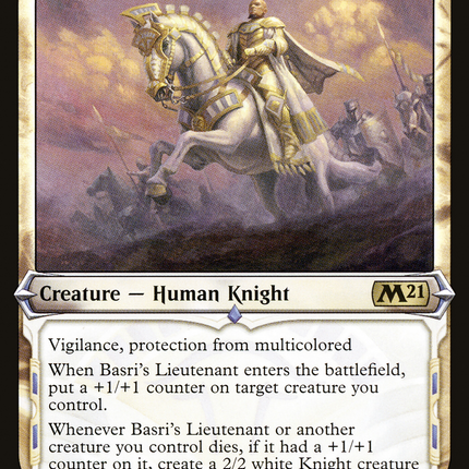 Basri's Lieutenant (Showcase) [Core Set 2021]