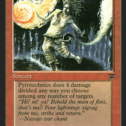 Pyrotechnics [Legends]
