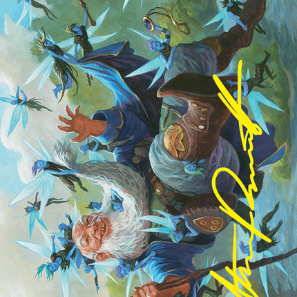 Mischievous Mystic // Mischievous Mystic (Borderless) [Foundations Art Series] Foil