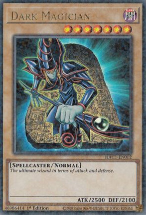 Dark Magician (Duel Terminal) (Duel Terminal Technology Ultra Rare) [HAC1-EN002] 1st Edition