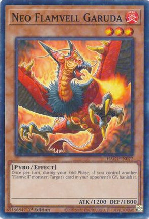 Neo Flamvell Garuda (Duel Terminal) (Duel Terminal Technology Common) [HAC1-EN072] 1st Edition