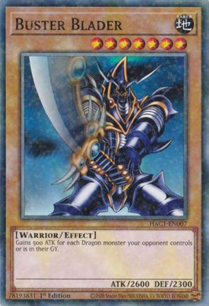 Buster Blader (Duel Terminal) (Duel Terminal Technology Common) [HAC1-EN007] 1st Edition