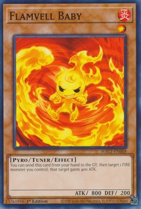 Flamvell Baby (Duel Terminal) [HAC1-EN068] Common