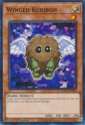 Winged Kuriboh (Common / Short Print) [HAC1-EN013] 1st Edition