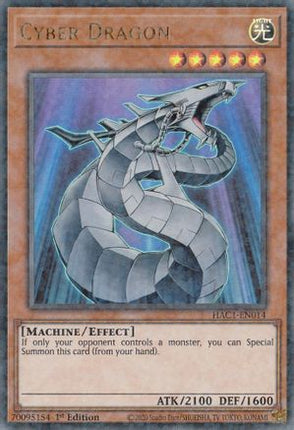 Cyber Dragon (Duel Terminal) [HAC1-EN014] Parallel Rare