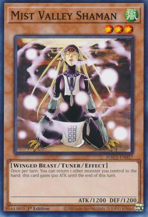 Mist Valley Shaman (Common / Short Print) [HAC1-EN057] 1st Edition