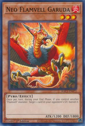 Neo Flamvell Garuda (Common / Short Print) [HAC1-EN072] 1st Edition