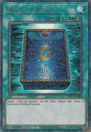 Book of Moon (Duel Terminal) [HAC1-EN024] Parallel Rare