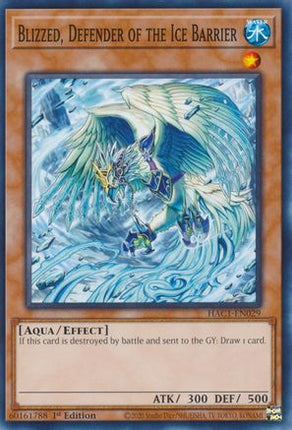 Blizzed, Defender of the Ice Barrier (Common / Short Print) [HAC1-EN029] 1st Edition