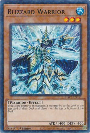 Blizzard Warrior (Duel Terminal) (Duel Terminal Technology Common) [HAC1-EN030] 1st Edition