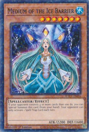 Medium of the Ice Barrier (Duel Terminal) (Duel Terminal Technology Common) [HAC1-EN034] 1st Edition