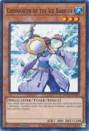 Geomancer of the Ice Barrier (Duel Terminal) (Duel Terminal Technology Common) [HAC1-EN036] 1st Edition