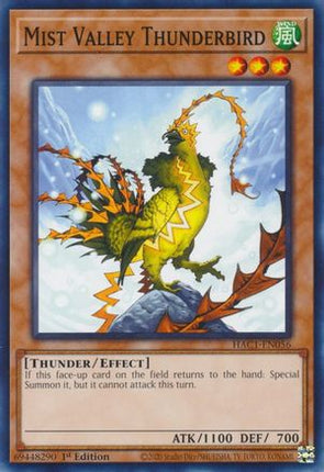 Mist Valley Thunderbird (Common / Short Print) [HAC1-EN056] 1st Edition