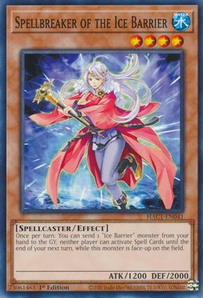 Spellbreaker of the Ice Barrier (Duel Terminal) [HAC1-EN041] Common