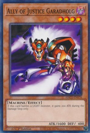 Ally of Justice Garadholg (Common / Short Print) [HAC1-EN078] 1st Edition