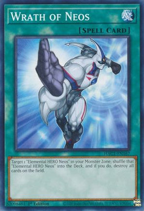Wrath of Neos (Duel Terminal) [HAC1-EN167] Common