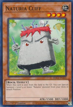 Naturia Cliff (Common / Short Print) [HAC1-EN103] 1st Edition
