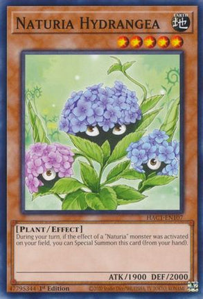 Naturia Hydrangea (Common / Short Print) [HAC1-EN107] 1st Edition