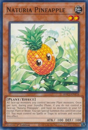Naturia Pineapple (Common / Short Print) [HAC1-EN118] 1st Edition