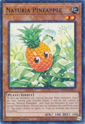 Naturia Pineapple (Duel Terminal) (Duel Terminal Technology Common) [HAC1-EN118] 1st Edition