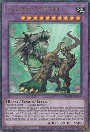 Naturia Exterio (Duel Terminal) [HAC1-EN119] Parallel Rare