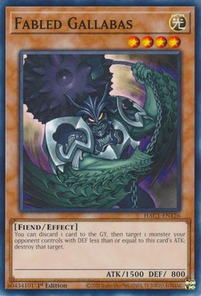 Fabled Gallabas (Common / Short Print) [HAC1-EN126] 1st Edition