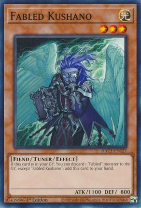 Fabled Kushano (Common / Short Print) [HAC1-EN127] 1st Edition