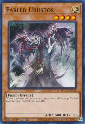 Fabled Urustos (Common / Short Print) [HAC1-EN128] 1st Edition