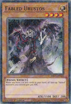 Fabled Urustos (Duel Terminal) (Duel Terminal Technology Common) [HAC1-EN128] 1st Edition